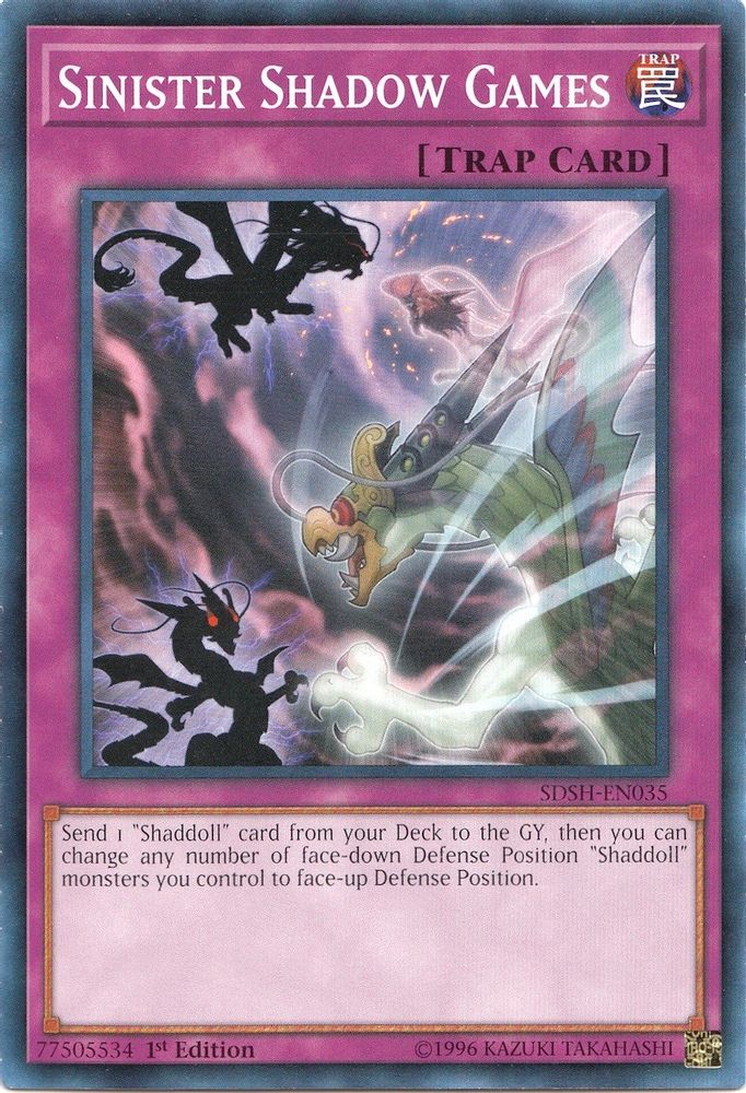 Sinister Shadow Games (SDSH-EN035) - Common