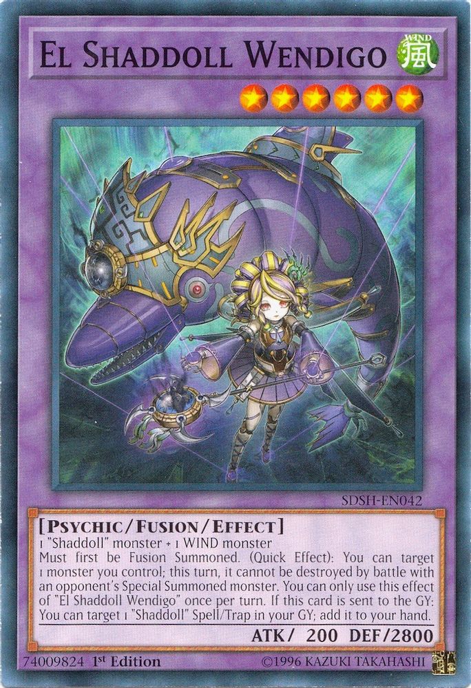 El Shaddoll Wendigo (SDSH-EN042) - Common