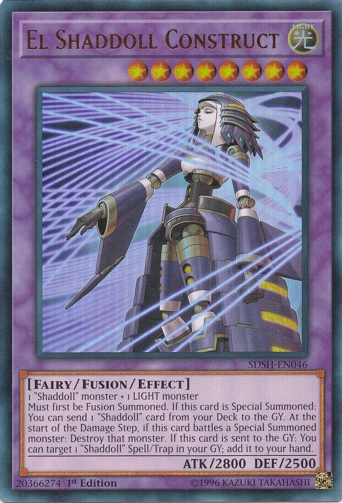 El Shaddoll Construct (SDSH-EN046) - Ultra Rare