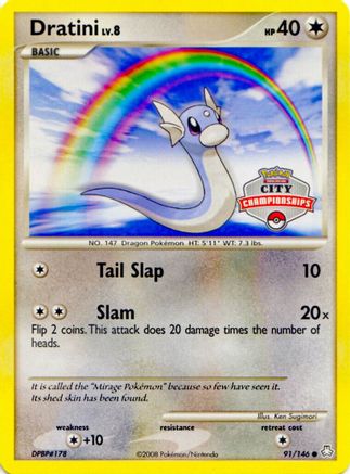 Dratini - 91/146 (City Championships)/146  - Promo