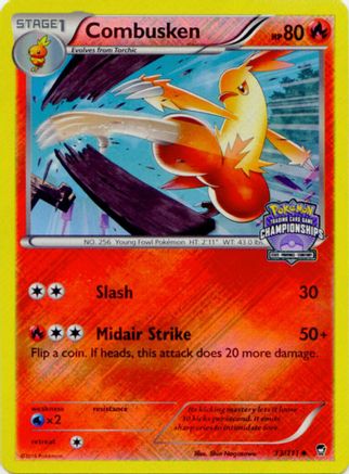 Combusken (State Championships) 013/111  - Reverse Holofoil - Promo