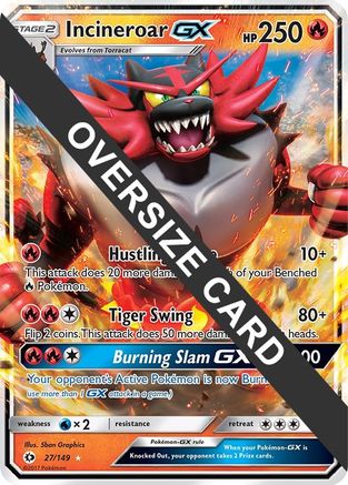 Incineroar GX - 27/149/149  - Holofoil - Promo