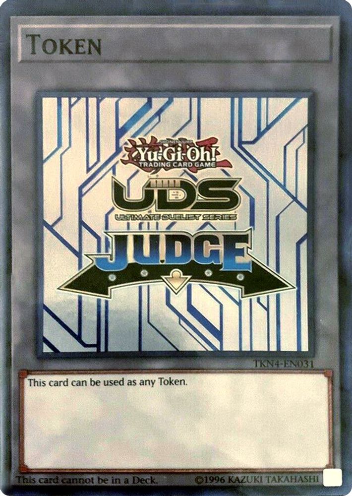Official Judge Token: TKN4-EN031 (TKN4-EN031) - Super Rare