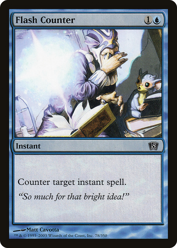 Flash Counter (8ED-78★) - 8th Edition Foil