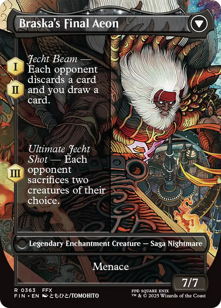 Jecht, Reluctant Guardian (Borderless) (FIN-363) - FINAL FANTASY: (enchantment) (Borderless)
