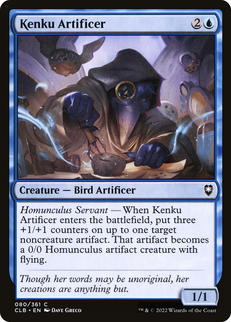 Artificier Kenku [Commander Legends : Bataille de Baldur's Gate] 