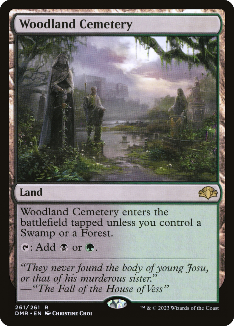 Cimetière Woodland [Dominaria Remastered] 