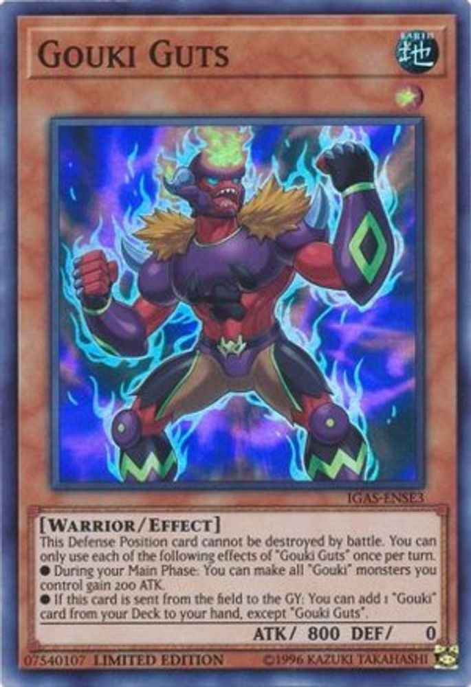 Gouki Guts (IGAS-ENSE3) - Super Rare