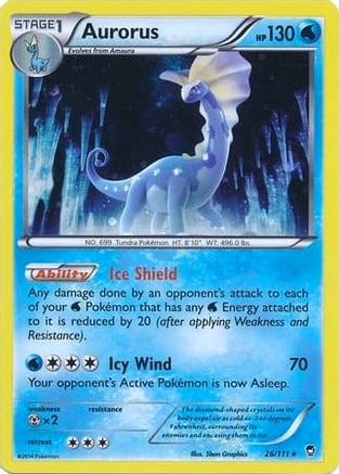 Aurorus (Cosmos Holo) 026/111  - Holofoil - Promo