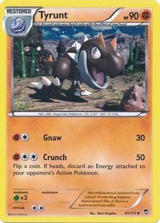 Tyrunt (Cosmos Holo) 061/111  - Holofoil - Promo