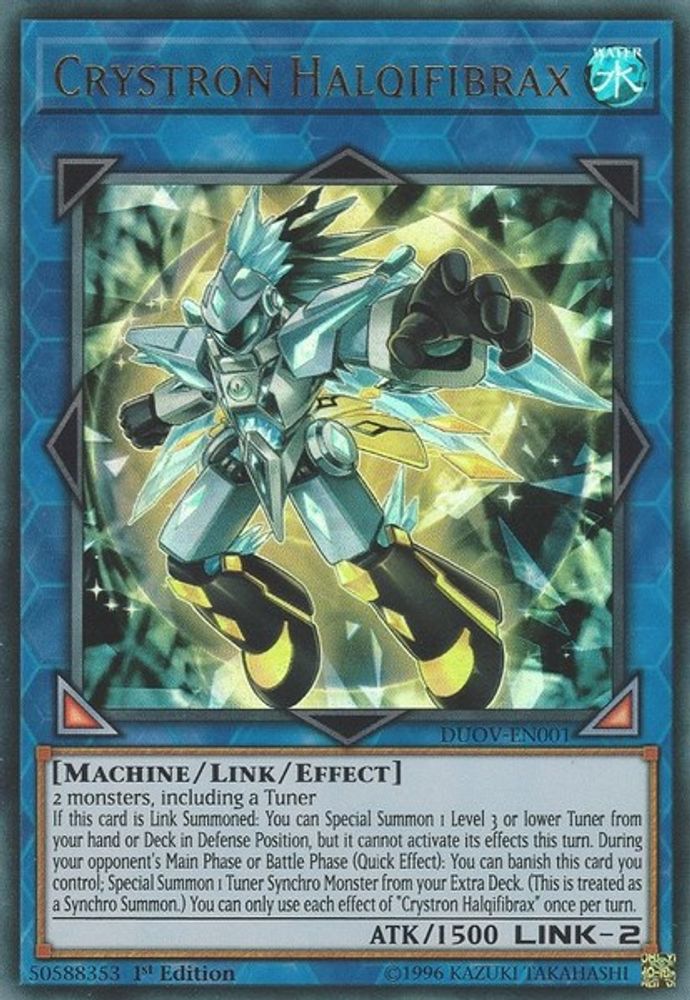 Crystron Halqifibrax (DUOV-EN001) - Ultra Rare