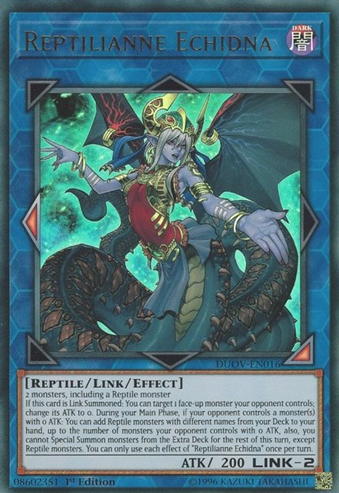 Reptilianne Echidna (DUOV-EN016) - Ultra Rare