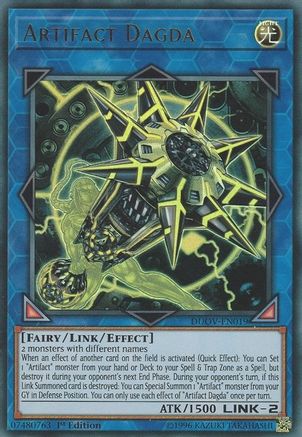 Artifact Dagda (DUOV-EN019) - Duel Overload 1st Edition