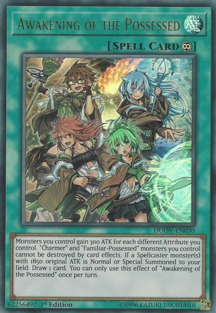 Awakening of the Possessed (DUOV-EN030) - Ultra Rare