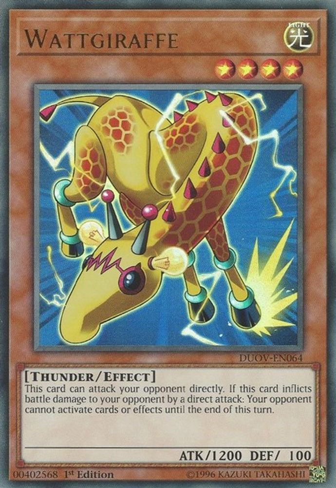 Wattgiraffe (DUOV-EN064) - Ultra Rare