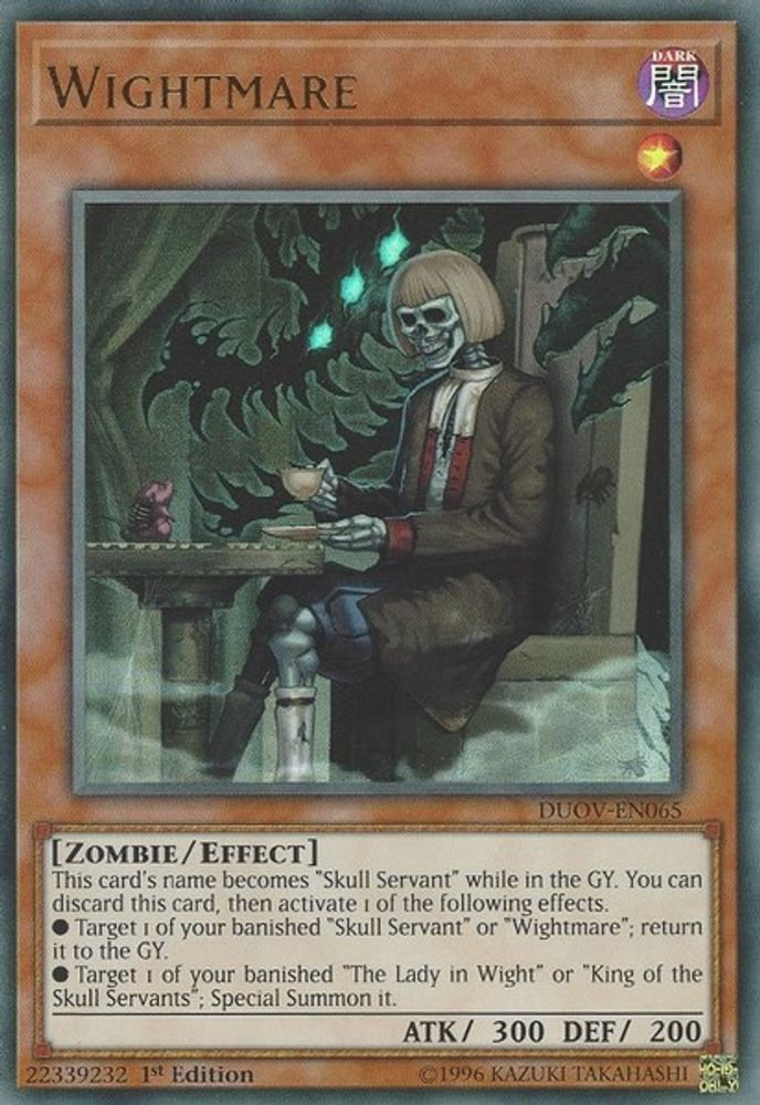 Wightmare (DUOV-EN065) - Ultra Rare