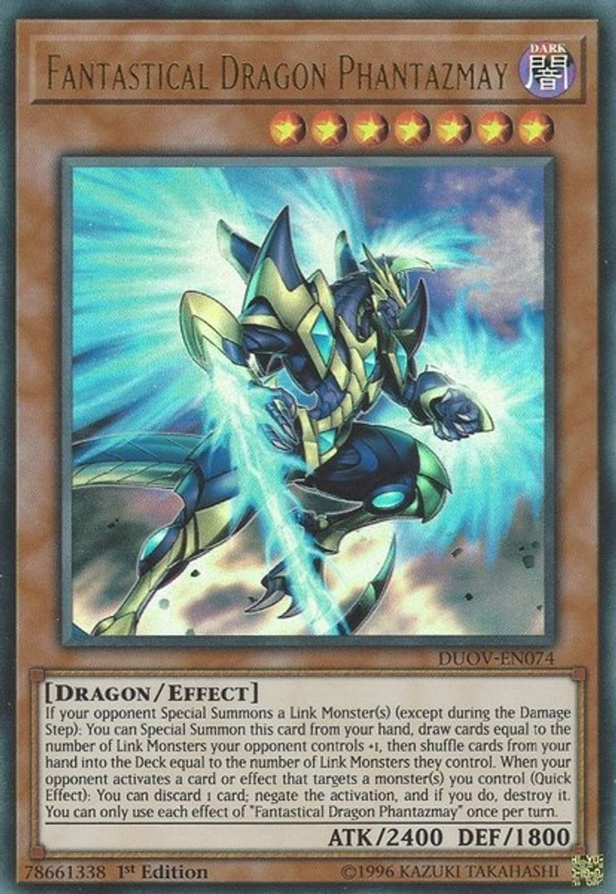 Fantastical Dragon Phantazmay (DUOV-EN074) - Ultra Rare