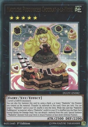 Madolche Puddingcess Chocolat-a-la-Mode [DUOV-EN082] Ultra Rare