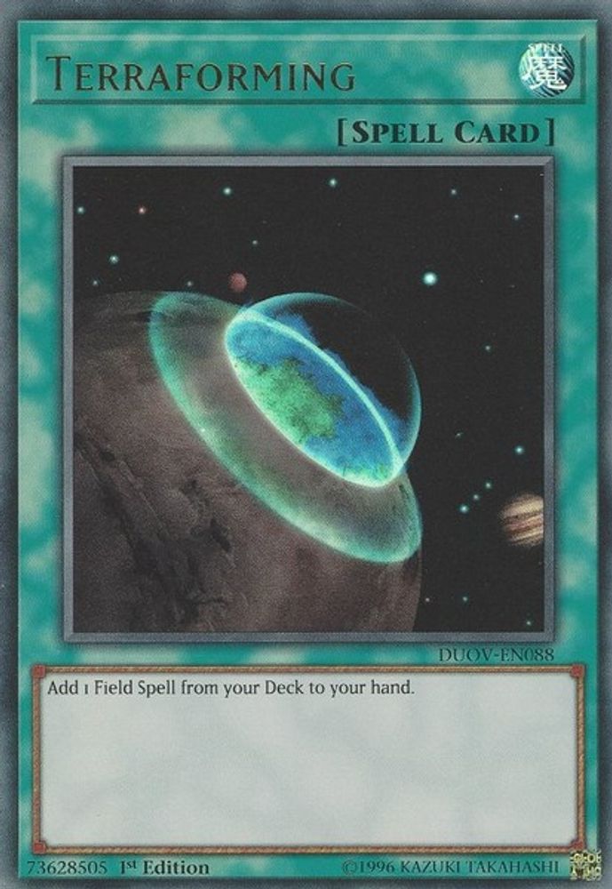Terraformation [DUOV-EN088] Ultra Rare 