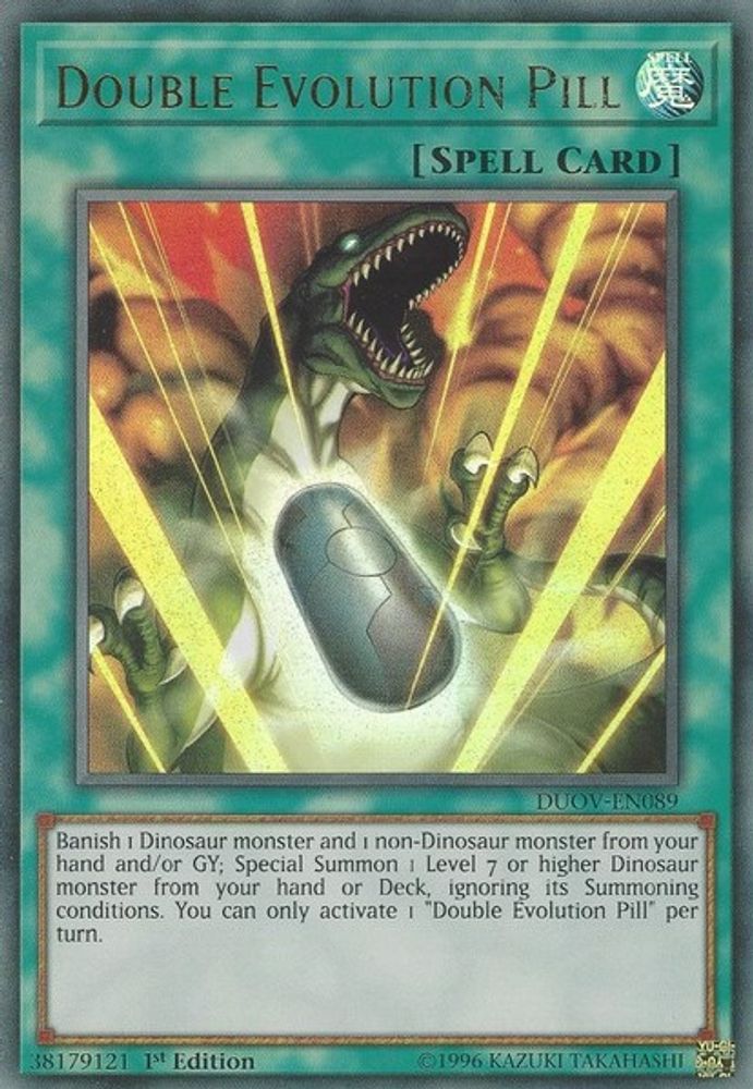Double Evolution Pill (DUOV-EN089) - Ultra Rare