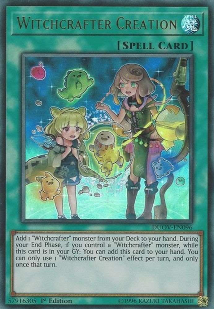 Witchcrafter Creation (DUOV-EN096) - Ultra Rare