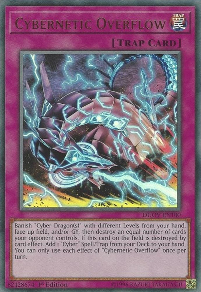 Débordement cybernétique [DUOV-EN100] Ultra Rare 