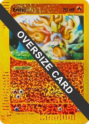 Entei - 5/12 (Box Topper)/12  - Reverse Holofoil - Promo