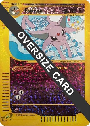 Espeon - 6/12 (Box Topper)/12  - Reverse Holofoil - Promo