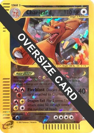Charizard - 9/12 (Box Topper)/12  - Reverse Holofoil - Promo