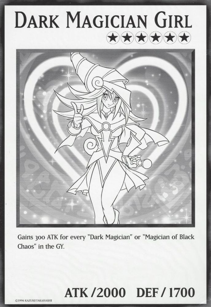 Dark Magician Girl (Oversized) () - Common