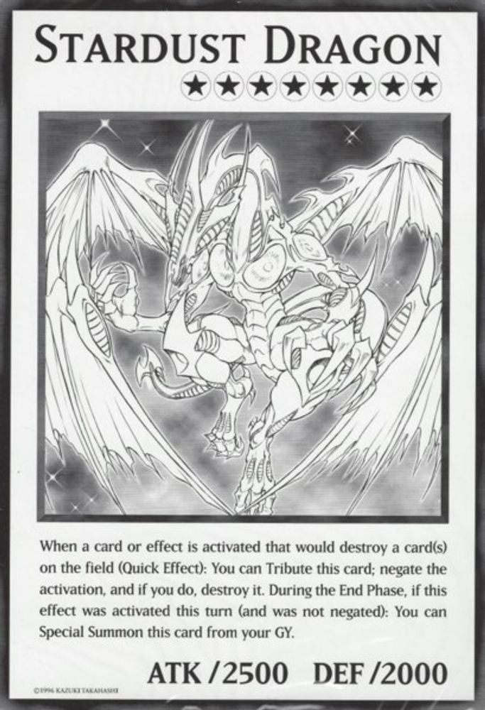Stardust Dragon (Oversized) () - Common