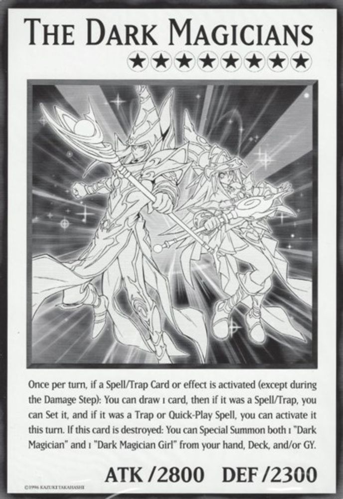 The Dark Magicians (Oversized) () - Common