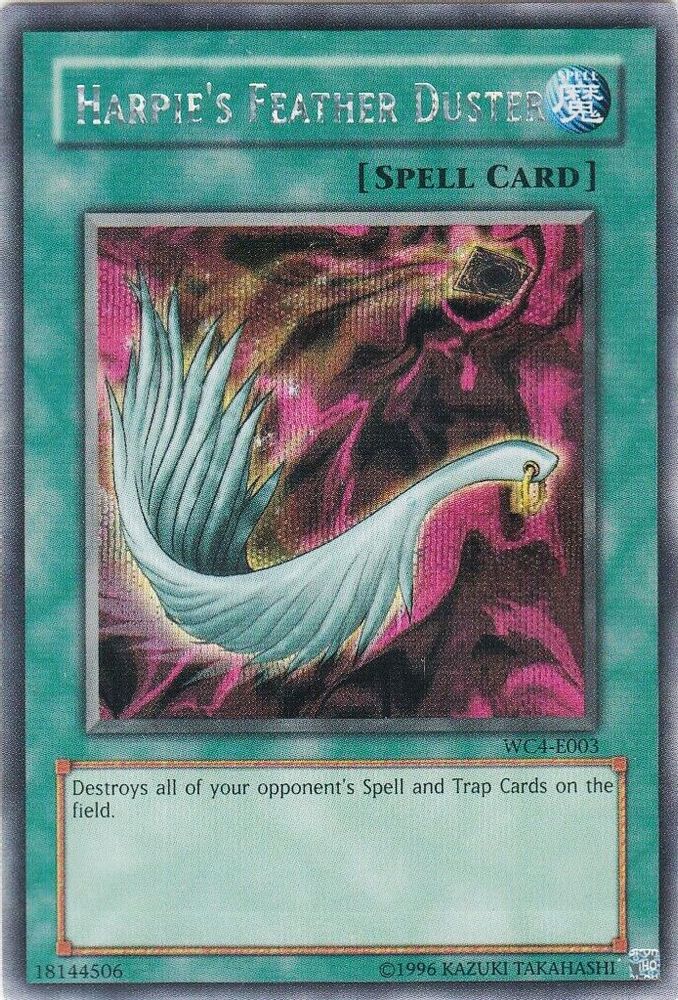 Plumeau de Harpie [WC4-E003] Prismatic Secret Rare 