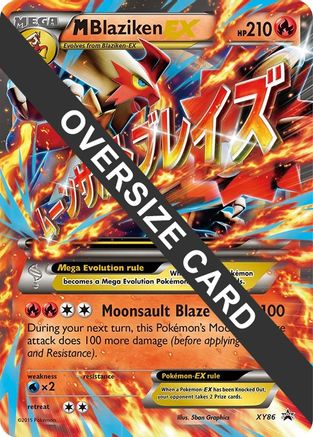 M Blaziken EX - XY86  - Holofoil - Promo