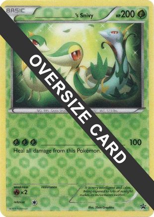 _____'s Snivy (Jumbo Card) [Cartes diverses] 