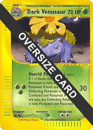 Dark Venusaur - 7 (Best of Game 7 Promo)  - Promo