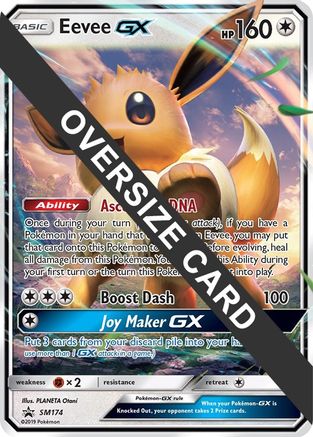 Eevee GX - SM174 (SM Black Star Promo)  - Holofoil - Promo