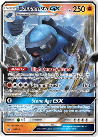 Carracosta GX SM239  - Holofoil - Promo