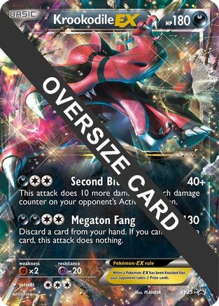 Krookodile EX - XY25  - Holofoil - Promo