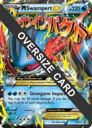 M Swampert EX - XY87  - Holofoil - Promo
