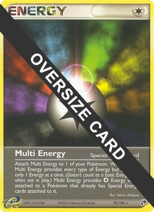 Multi Energy - 93/100/100  - Holofoil - Promo