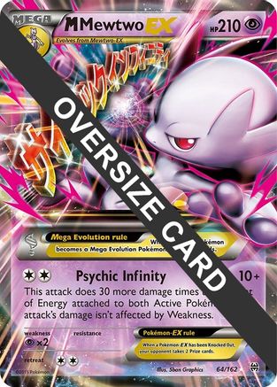 M Mewtwo EX - 64/162/162  - Holofoil - Promo