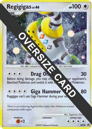 Regigigas - DP40  - Holofoil - Promo