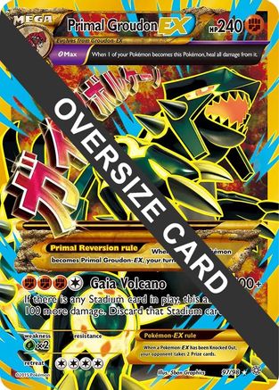Primal Groudon EX - 97/98/98  - Holofoil - Promo