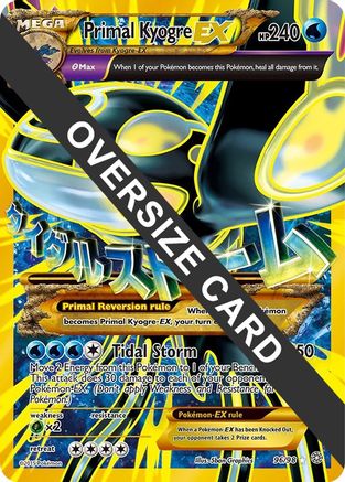 Primal Kyogre EX - 96/98/98  - Holofoil - Promo