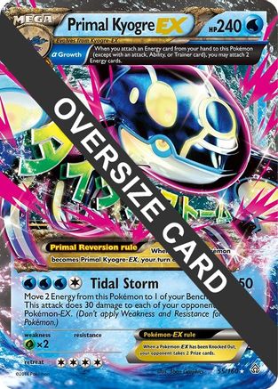 Primal Kyogre EX - 55/160/160  - Holofoil - Promo