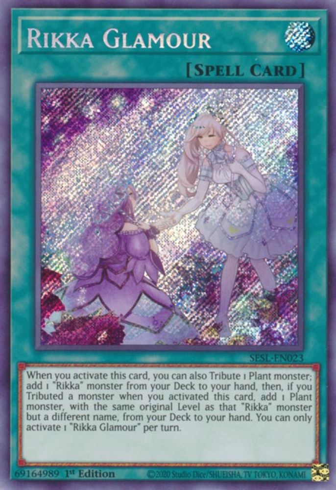 Rikka Glamour [SESL-EN023] Secret Rare 