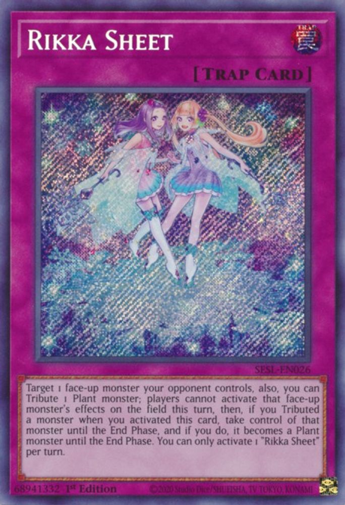 Feuille Rikka [SESL-EN026] Secret Rare 