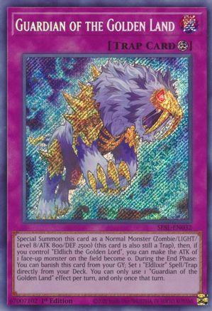 Gardien de la Terre d'Or [SESL-EN032] Secret Rare 