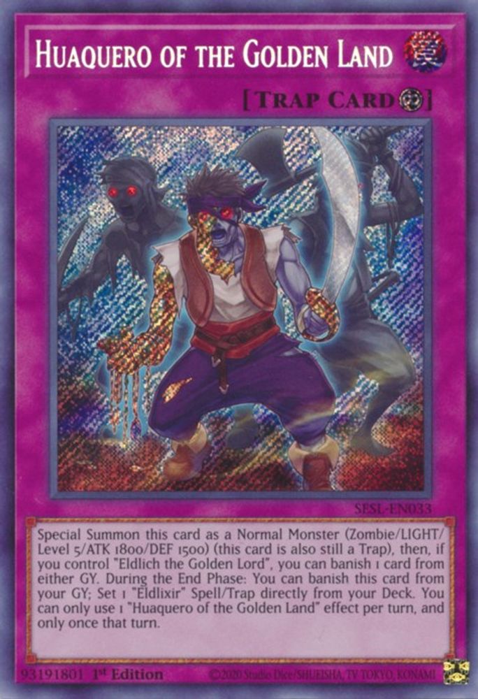 Huaquero of the Golden Land (SESL-EN033) - Secret Rare